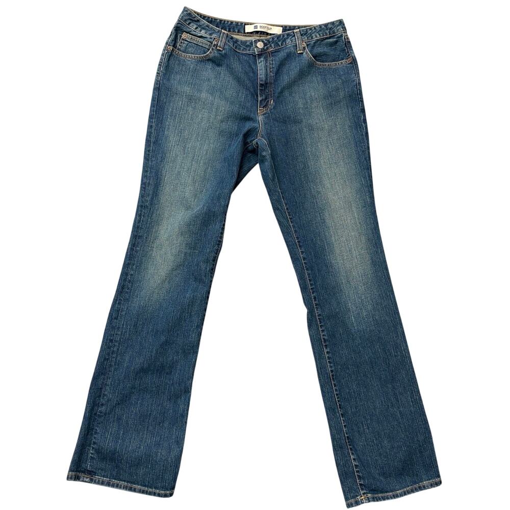 Vintage Y2K GAP Boot Cut Jeans Medium Wash Low Rise Denim Classic 5 Pocket 14L